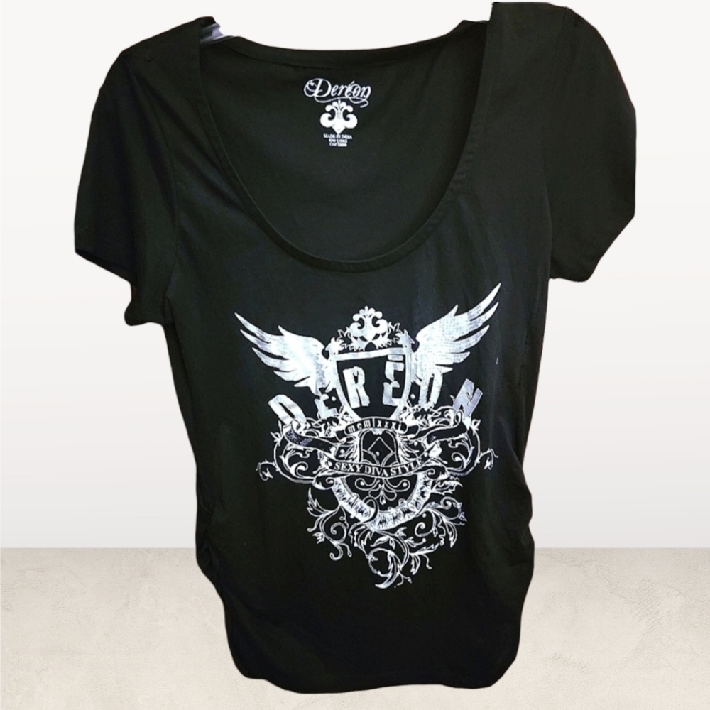 Rare! Y2K Vintage Women's Dereon Top